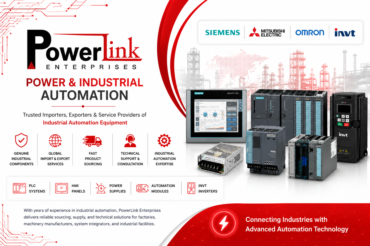 Powerlink Enterprises — Powering Industrial Automation & Control Solutions